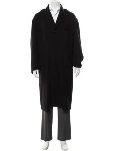 Pre-owned Undercover Cashmere Coat W/ Tags In Black