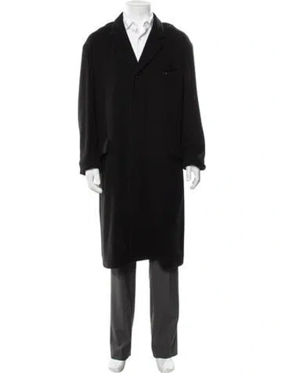 Pre-owned Undercover Cashmere Coat W/ Tags In Black