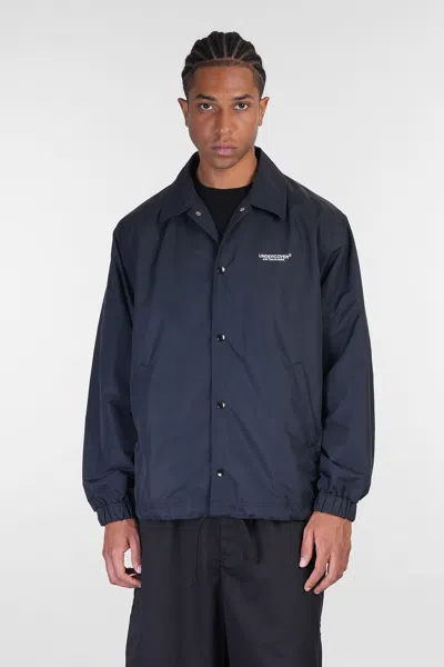 Undercover Casual Jacket In Black Nylon