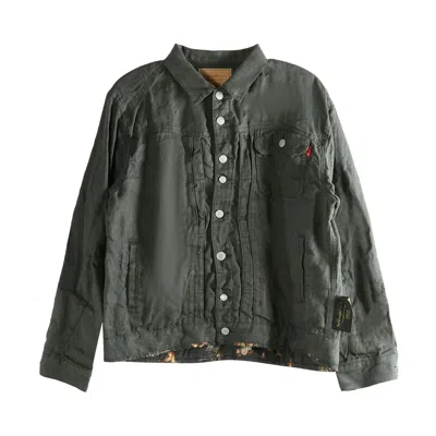 Pre-owned Undercover Casual Style Blouson 'khaki Grey' | Tan | Men's Size 3 In Brown