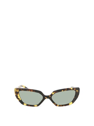 Undercover "feline Gaze" Tortoiseshell Cat Eye Sunglasses In Brown