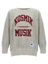 Undercover Champion Collaboration Crew Neck Sweatshirt In Gray