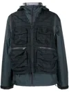 UNDERCOVER CHECK-PATTERN ZIP-FASTENING JACKET