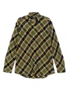 Undercover Checked Shirt In Green