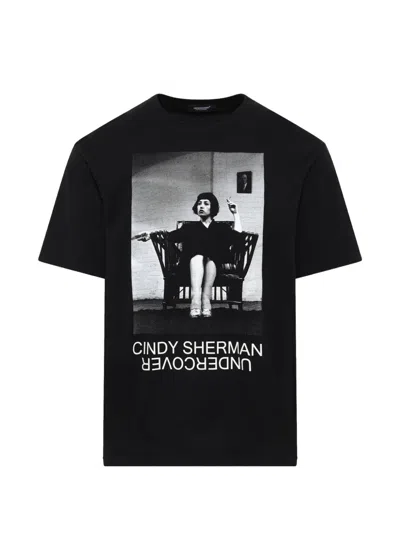 Undercover Cindy Sherman Untitled 16 Print T-shirt In Black
