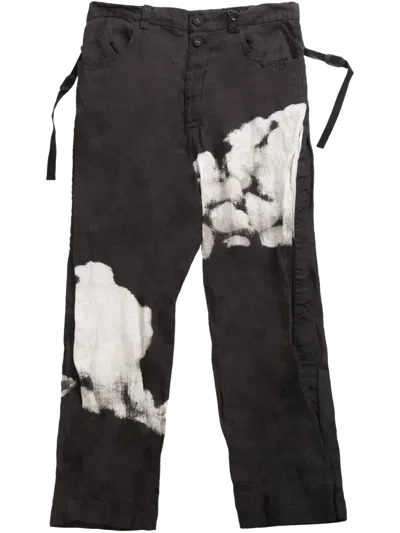 UNDERCOVER CLOUD CROPPED TROUSERS