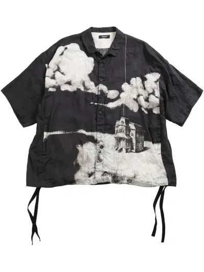 Undercover Cloud Shirt In Black