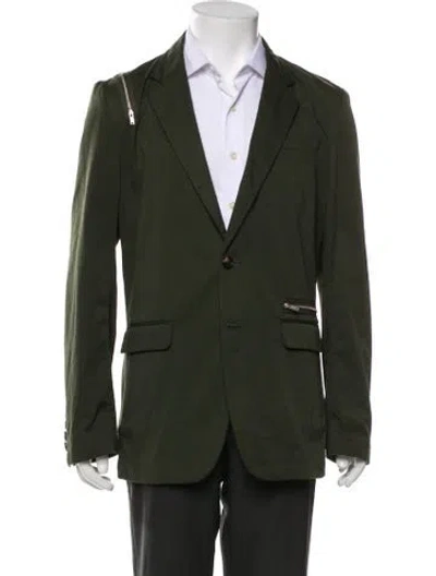 Pre-owned Undercover Coat In Green