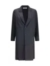 Undercover Long Blazer Jacket In Black