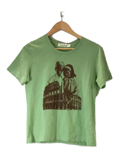 Pre-owned Undercover Colosseum Print Tee In Green