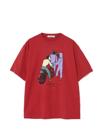 Undercover Computer Men T-shirt In Red