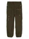 Undercover Contrast-pocket Cargo Pants In Green