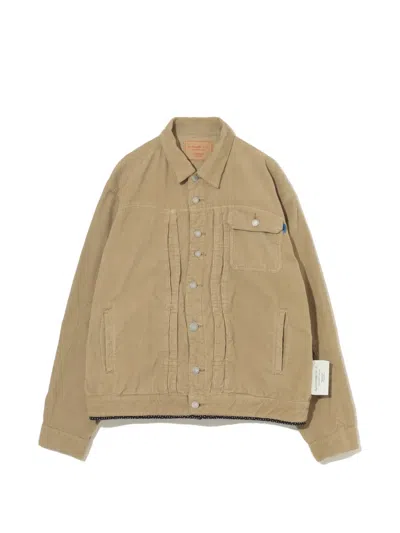 Undercover Light Corduroy Jacket In Brown