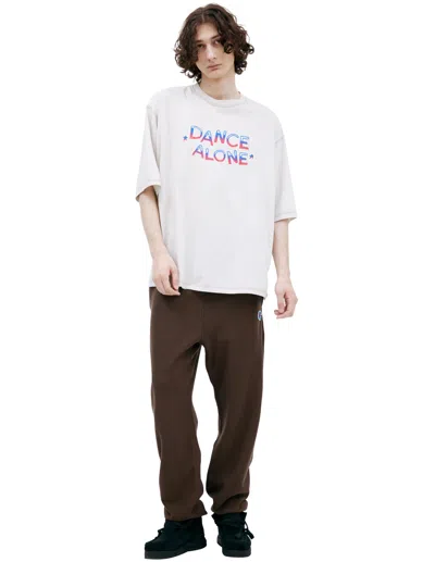 Undercover Cotton 'dance Alone' T-shirt In Gray