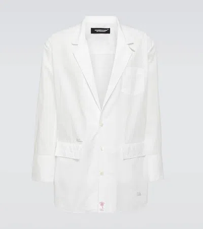 Undercover Cotton Overshirt In White