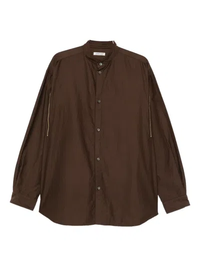 Undercover Cotton Shirt In Brown