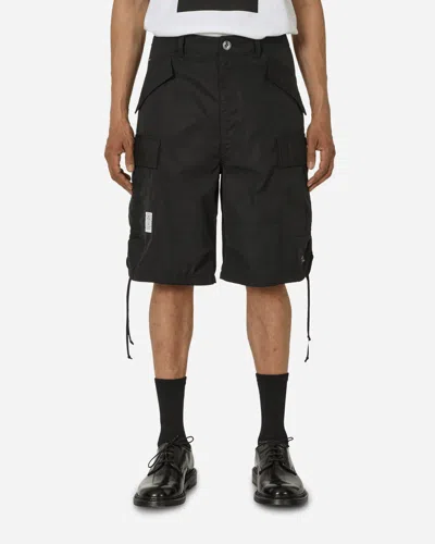 Undercover Cotton Shirt Tour Me Shorts In Black