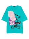 Undercover Cotton Short-sleeved T-shirt In Green