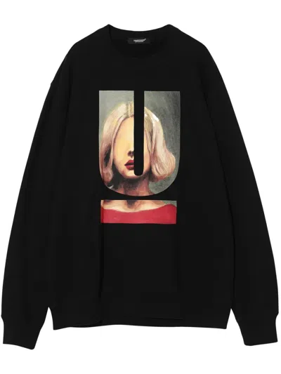 Undercover Cotton Sweatshirt In Black