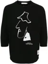 Undercover Cotton T-shirt In Black