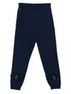 Undercover Cotton Track Pants In Blue