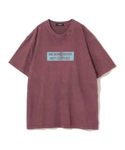 Undercover Crew Neck Short-sleeved T-shirt In Multi