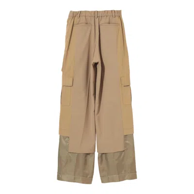 Undercover Cut And Sew Utility Pants In Neutral