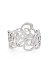 Undercover Silver Cutout Ring In Silver