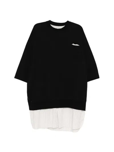 Undercover Cut-out T-shirt In Black