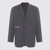 Undercover Dark Grey Cotton Blazer