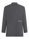 Undercover Dark Grey Cotton Blazer In Grey