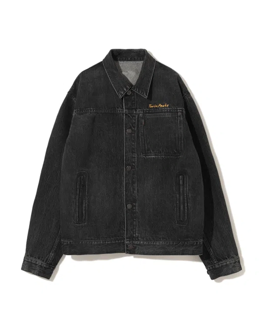 Undercover Denim Jacket In Black | ModeSens
