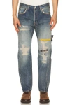 Undercover Distressed Jeans In Multi