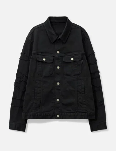 Undercover Black Distressed Denim Jacket