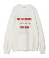 Undercover Double-faced Cotton Sweatshirt In White