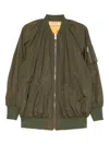 Undercover Drape Ma-1 Jacket In Green