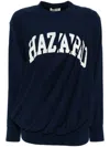 Undercover Women S Draped Crewneck Sweatshirt Navy In Blue