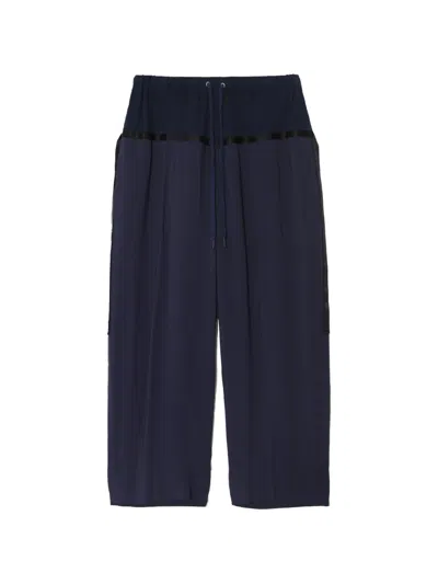 Undercover Drawstring Track Pants In Blue