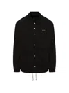 Undercover Drawstring-hem Jacket In Black
