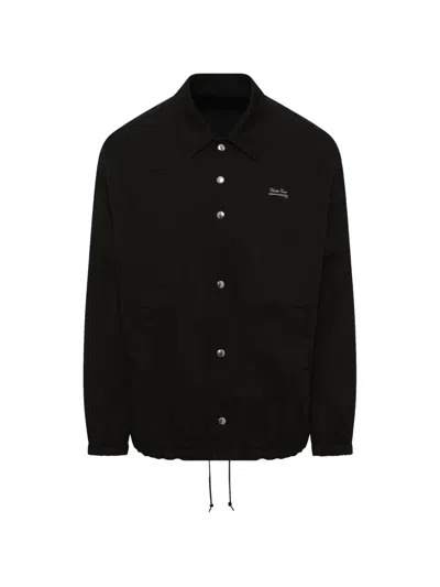 Undercover Drawstring-hem Jacket In Black