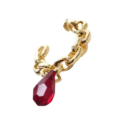 Pre-owned Undercover Earrings 'gold' | Men's Size Onesize