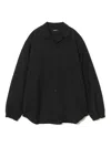 Undercover Elastic-cuff Wool Jacket In Black