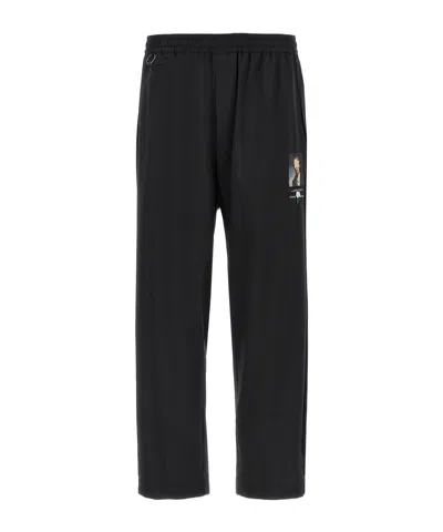 UNDERCOVER UNDERCOVER ELASTICATED WAISTBAND TROUSERS