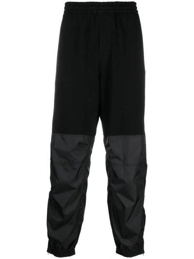 Undercover Elastic-waist Panelled Track Pants In Black