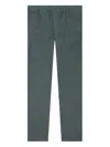 Undercover Elasticated-waist Herringbone Straight Trousers In Gray