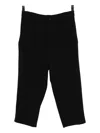 Undercover Elasticated Waistband Trousers In Black