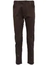 Undercover Embroidered Design Jeans In Brown