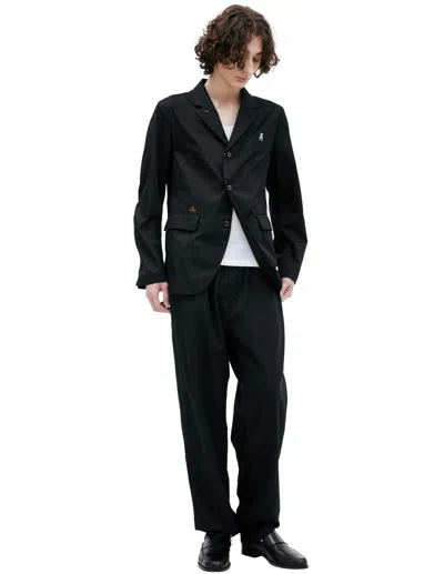 Undercover Embroidered Jacket In Black