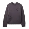 Undercover Embroidered Patch Pocket Sweater In Gray
