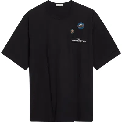 Undercover Embroidered Patch T-shirt In Blue